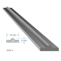 Pásovina plochá T 14x4x2000mm, mäkká, cena za KUS (2m) Pásovina plochá T 14x4x2000mm, mäkká, cena za KUS (2m)